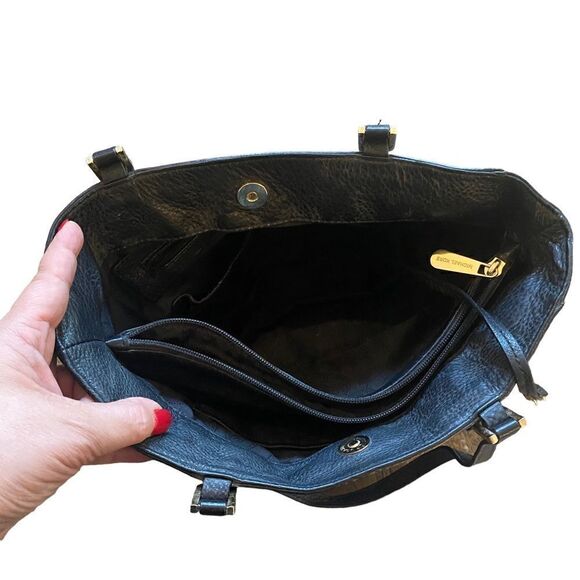 MICHAEL KORS Black Tote Leather Bag - Picture 6 of 6